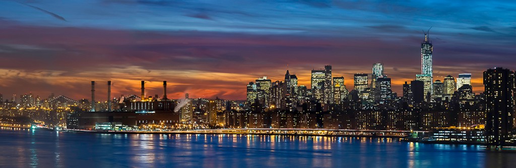 Dec 6 2012 NYC Skyline ©2012 Chad Weisser. Shot with the Sigma 70-200mm F2.8.
