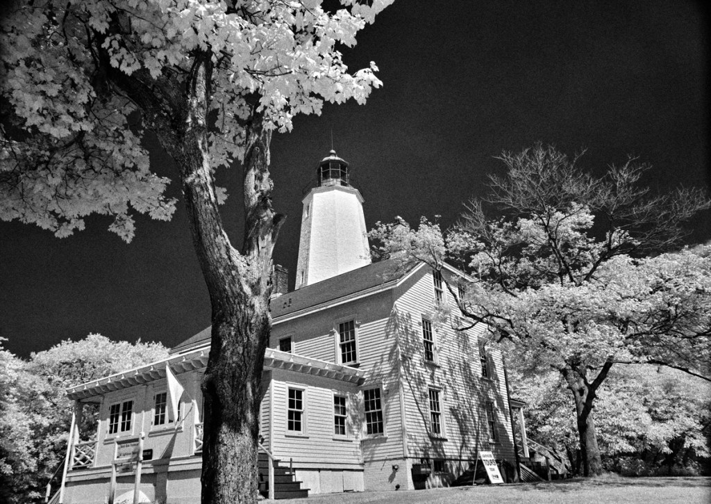 The Lighthouse at Sandy Hook, NJ, Infrared