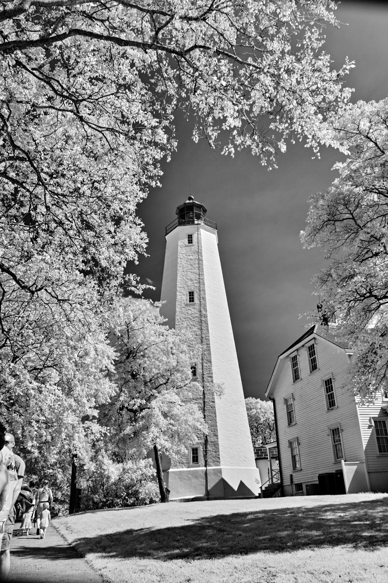 Sandy Hook Lighthouse, Infrared