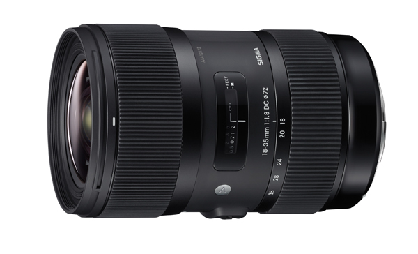 The 18-35mm F1.8 DC HSM | A design is similar to the 35mm F1.4 DG HSM | A lens, with the addition of the wide zoom ring.