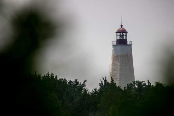 And finally, here is the lighthouse from a half-mile away at 420mm, again at F4 (the Sigma 120-300mm F2.8 plus a 1.4x telextender.) Focal length, aperture, and focal distance all play a role in object size in the frame and the presentation and apparent relationship of near and far details