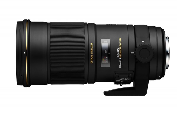 The Sigma 180mm F2.8 EX DG OS HSM Macro lens.