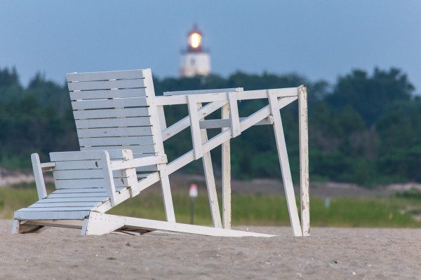When I am out and about making wildlife photos with a long lens, I am always also looking out for an "establishing shot" that puts the area where the photos were made into context. Many of the photos in this post were made on the beaches and bays and backwaters of Sandy Hook, NJ. Here's a lifeguard stand and the iconic lighthouse. 1/50 F8 ISO 100 at 600mm. It is one half mile from my position to the lighthouse.