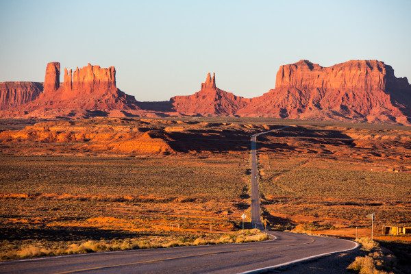 Here is the shot of the approach to Monument Valley that has been made thousands upon thousands of times. 