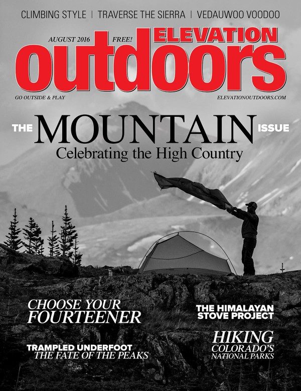 The August 2016 Issue of Elevation Outdoors!