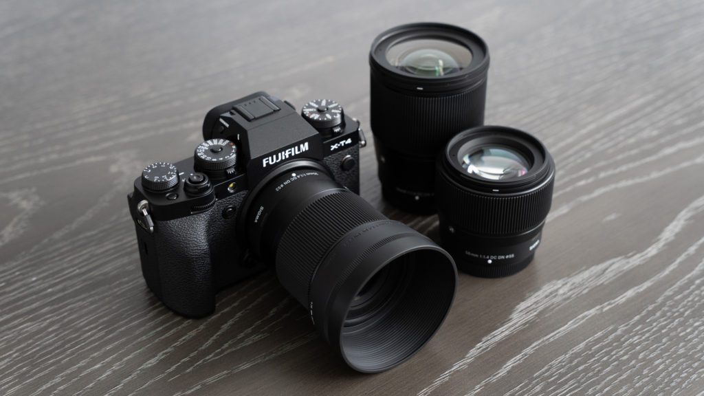 sigma lenses for fujifilm xt4