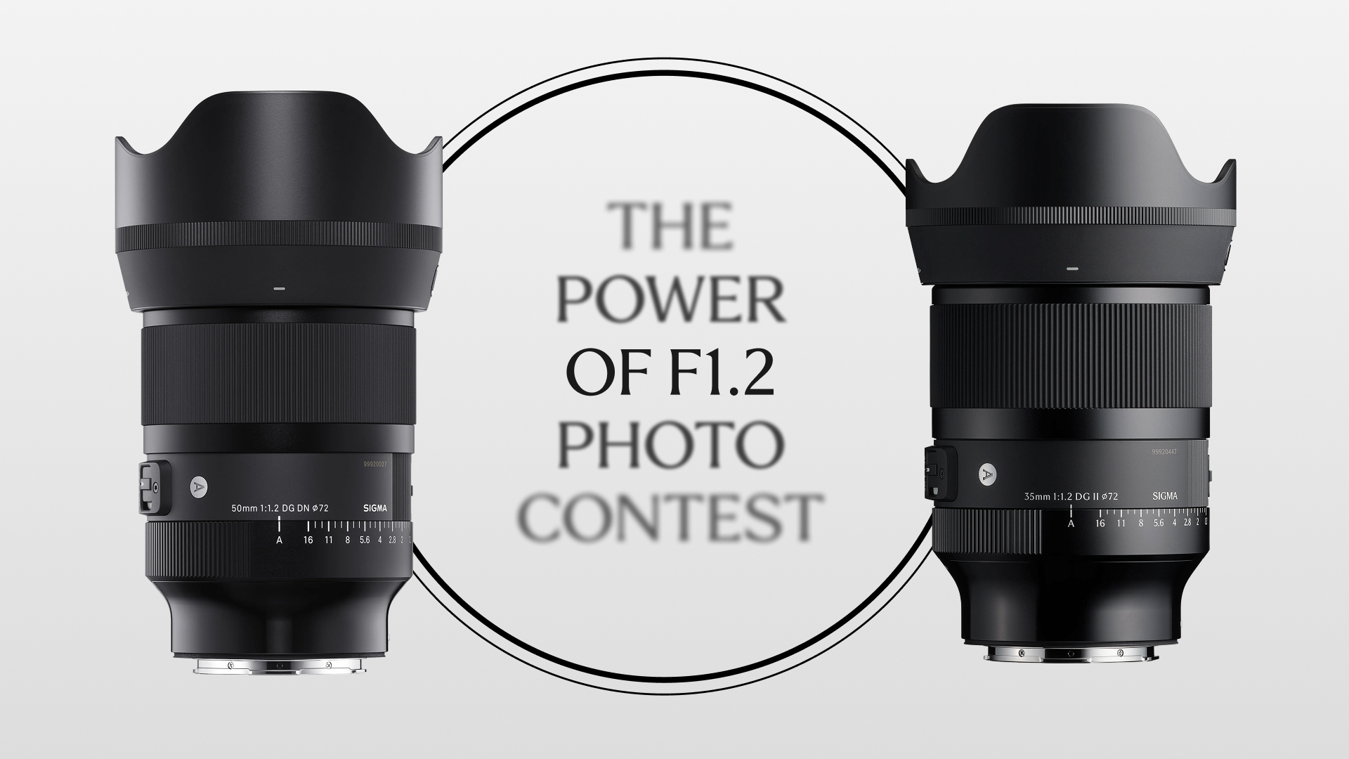 Sigma Power of F1.2 Photo Contest